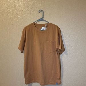 Free Planet Men's Tan T-Shirt